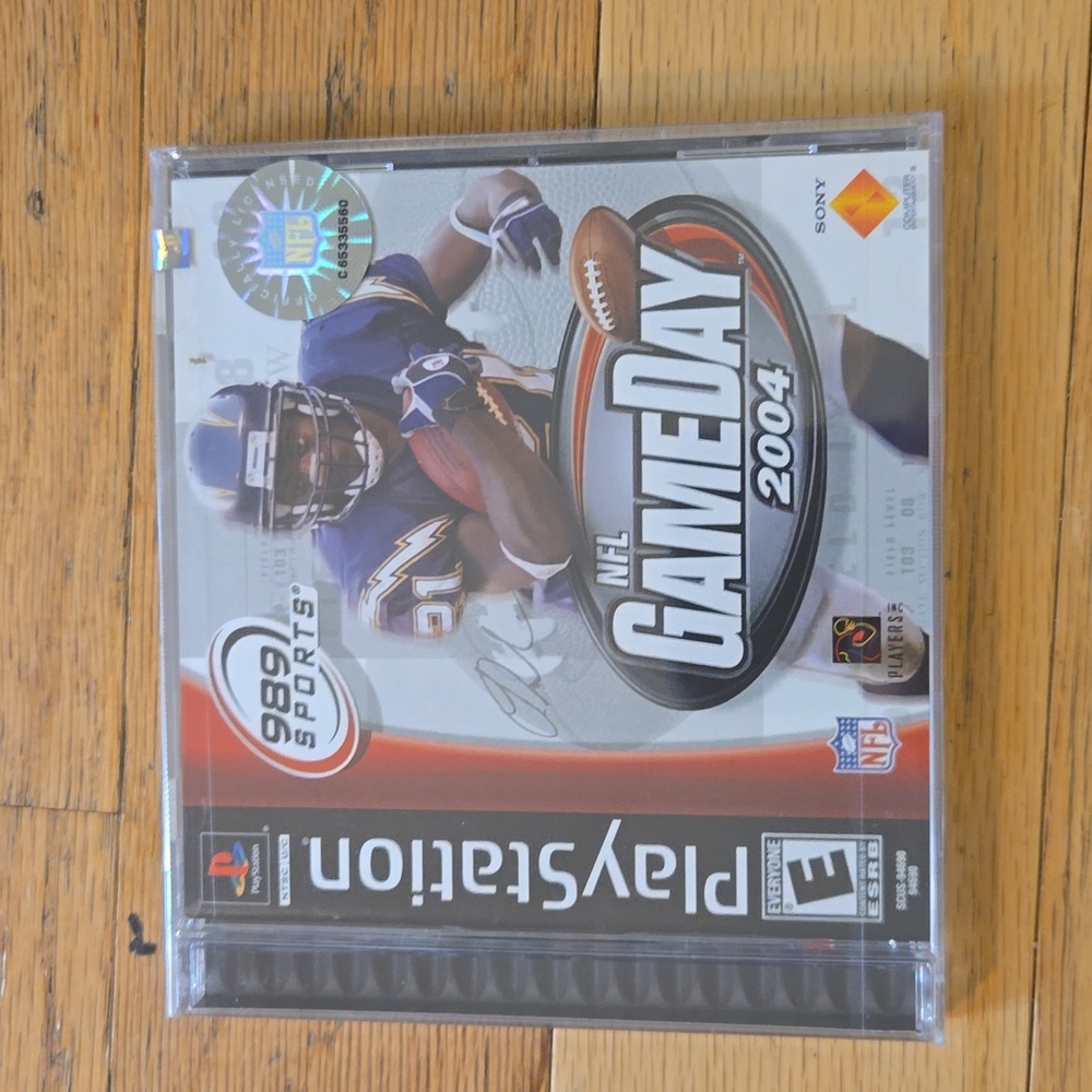 NFL GameDay 2004 (Sony PlayStation 1, 2003) Factory Factory Sealed